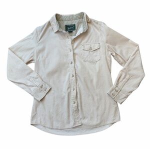 Woolrich Western Cowgirl Corduroy Button Up Shirt
